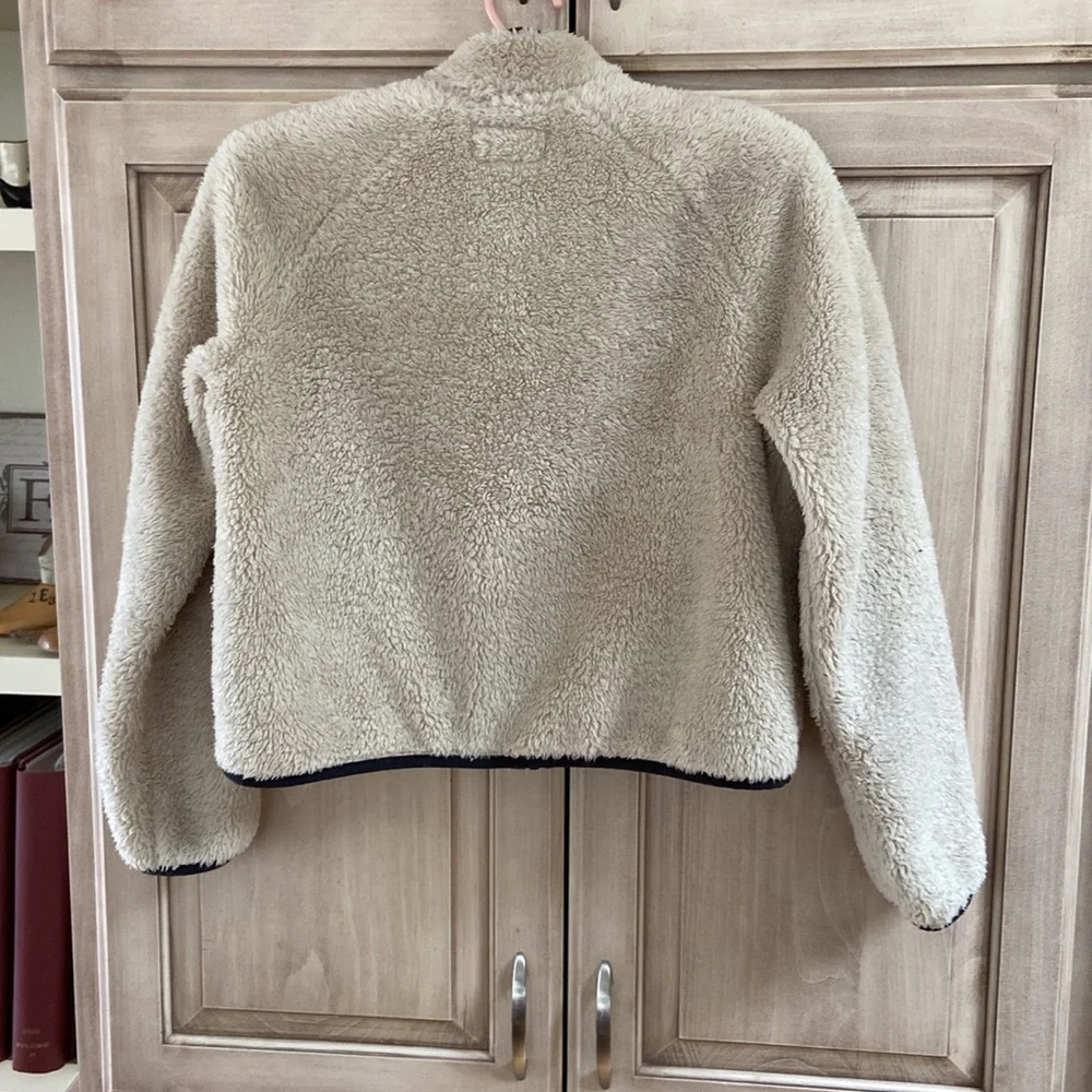 Converse kids Cream Fleece Jacket sz L